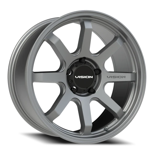 Vision 351 20x9 +10 5x139.7mm 108mm Satin Grey