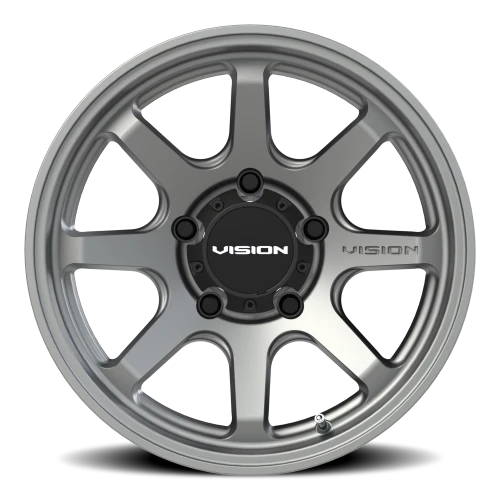 Vision 351 17x9 -12 5x139.7mm 108mm Satin Grey