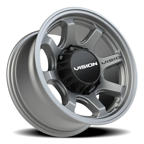 Vision 351 16x8 +0 8x165.1mm 125.2mm Satin Grey