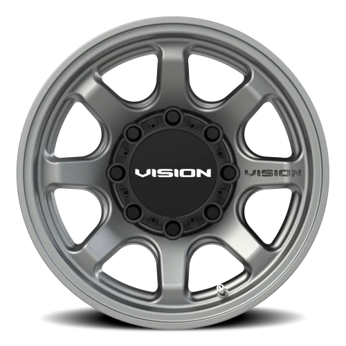Vision 351 16x8 +0 8x165.1mm 125.2mm Satin Grey
