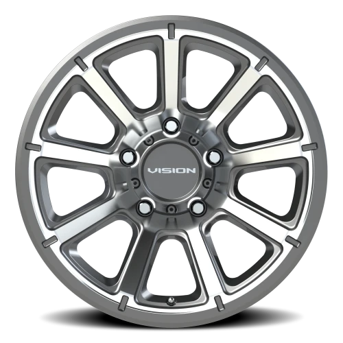 Vision 353 18x9 +12 5x150mm 110.2mm Gunmetal Machined Face