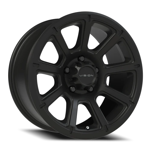 Vision 353 17x8.5 -6 5x127mm 78.1mm Matte Black