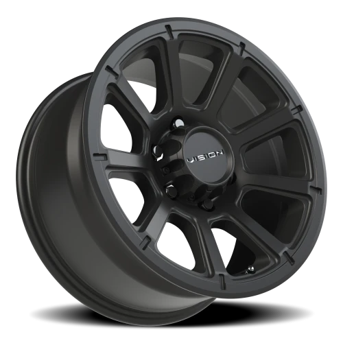 Vision 353 17x8.5 +18 6x139.7mm 106.2mm Matte Black
