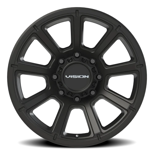 Vision 353 20x9 +12 8x165.1mm 125.2mm Matte Black