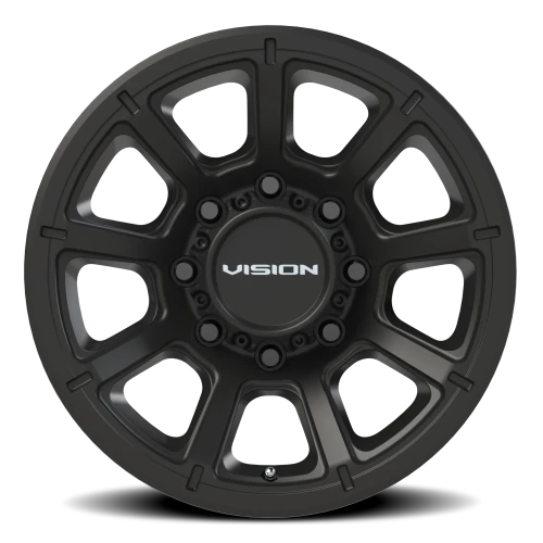 Vision 353 17x8.5 +18 8x170mm 125.2mm Matte Black