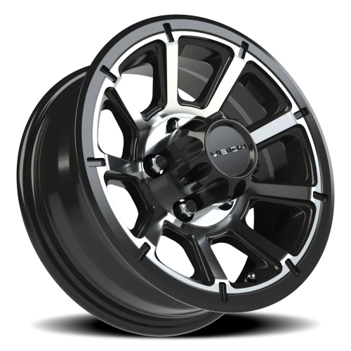 Vision 353 14x5.5 +0 5x114.3mm 83mm Gloss Black Machined Face