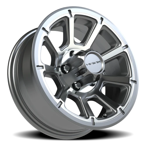 Vision 353 15x6 +0 5x127mm 83mm Gunmetal Machined Face