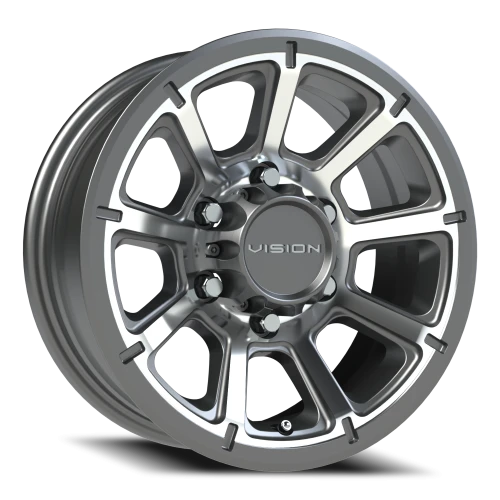 Vision 353 15x6 +0 6x139.7mm 108mm Gunmetal Machined Face