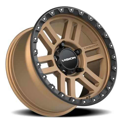 Vision 354 17x9 +12 5x150mm 110.2mm Satin Bronze Satin Black Lip