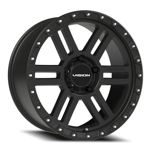 Vision 354 20x9 -12 5x139.7mm 108mm Satin Black
