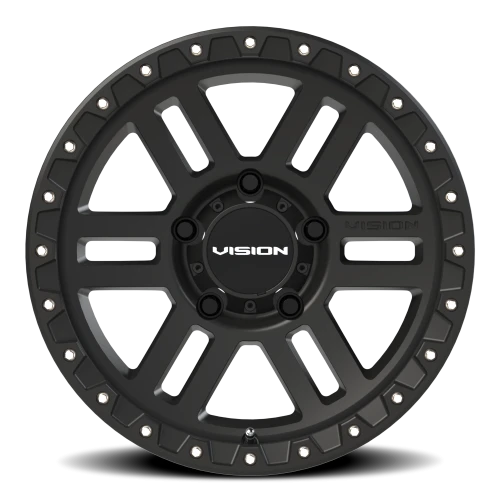 Vision 354 17x9 +12 5x139.7mm 108mm Satin Black