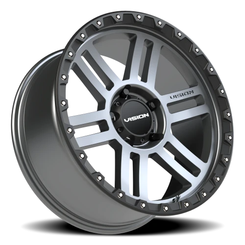 Vision 354 20x9 -12 5x139.7mm 108mm Satin Grey