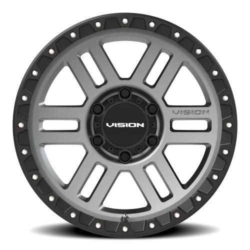 Vision 354 17x9 +12 6x139.7mm 106.2mm Satin Grey