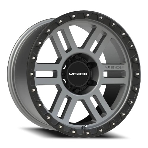 Vision 354 18x9 +12 6x135mm 87.1mm Satin Grey
