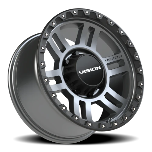 Vision 354 18x9 +12 8x170mm 125.2mm Satin Grey