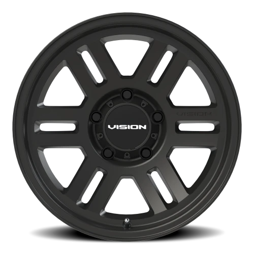 Vision 355 17x9 -12 5x139.7mm 108mm Satin Black