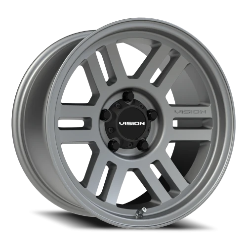 Vision 355 17x9 -12 5x127mm 78.1mm Satin Gray