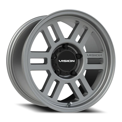 Vision 355 17x9 +18 5x139.7mm 108mm Satin Gray