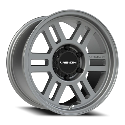 Vision 355 17x9 +18 6x139.7mm 106.2mm Satin Gray