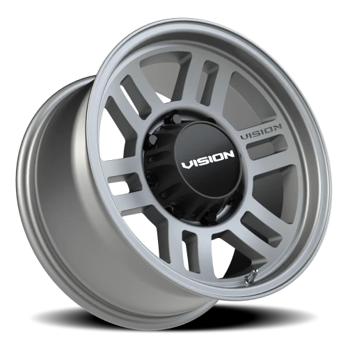 Vision 355 17x9 +12 8x165.1mm 125.2mm Satin Gray