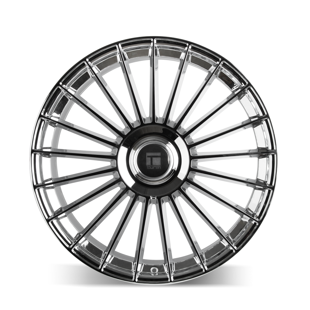 Touren TR10 26x10" 6x135mm 87.1mm CB +25mm Chrome
