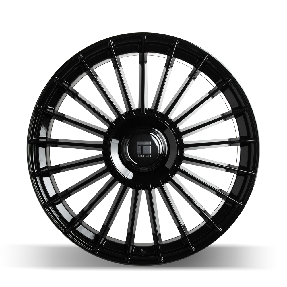 Touren TR10 22x9" 5x115mm 78.1mm CB +20mm Gloss Black