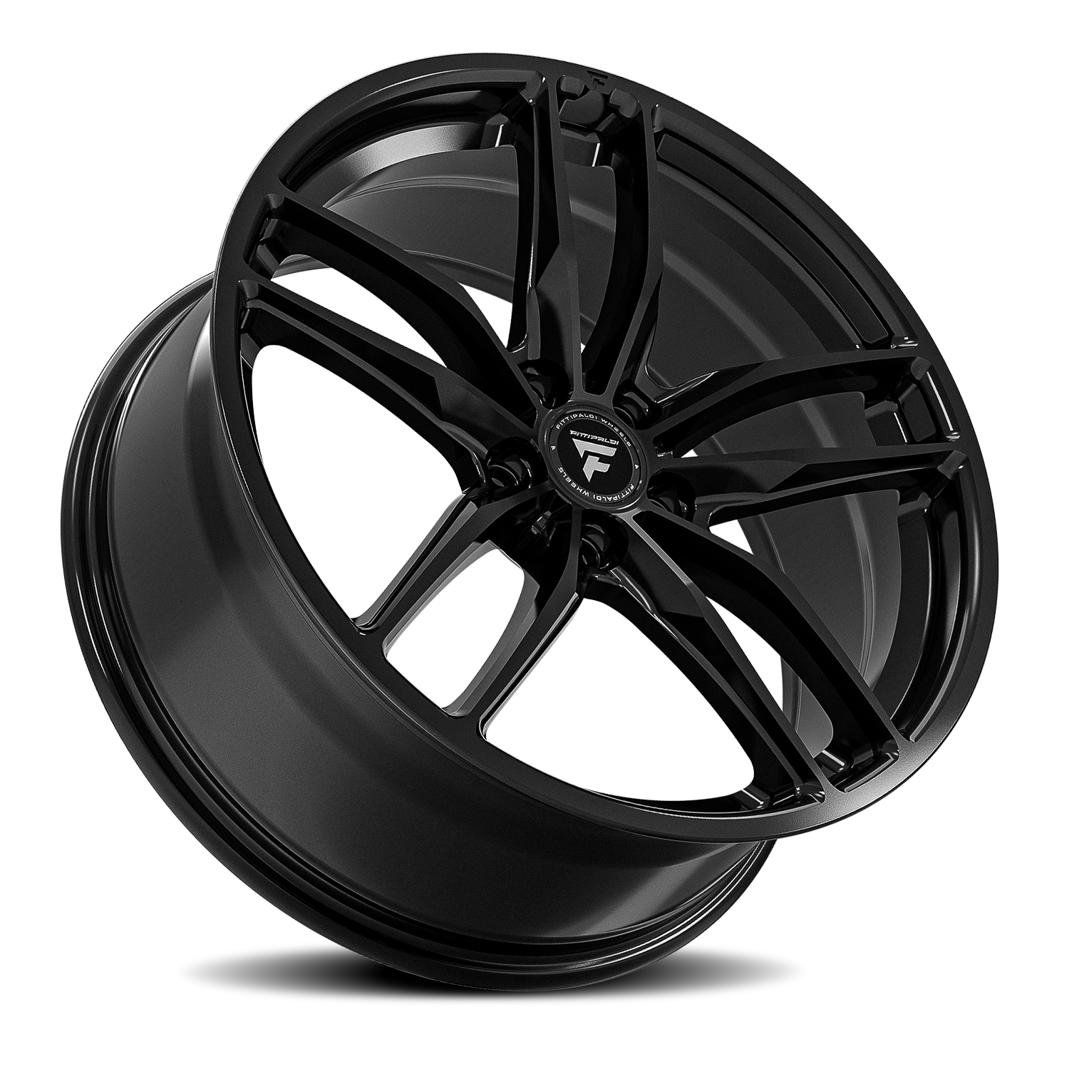 Fittipaldi Street 361 18x8" 5x112mm 66.6mm CB +35mm Gloss Black
