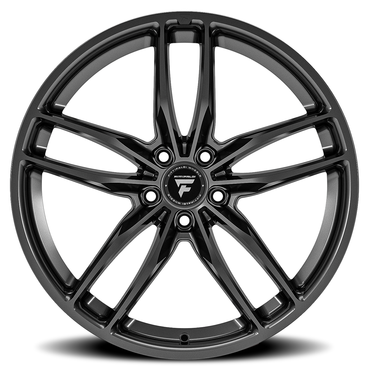 Fittipaldi Street 361 18x8" 5x112mm 66.6mm CB +35mm Gloss Graphite