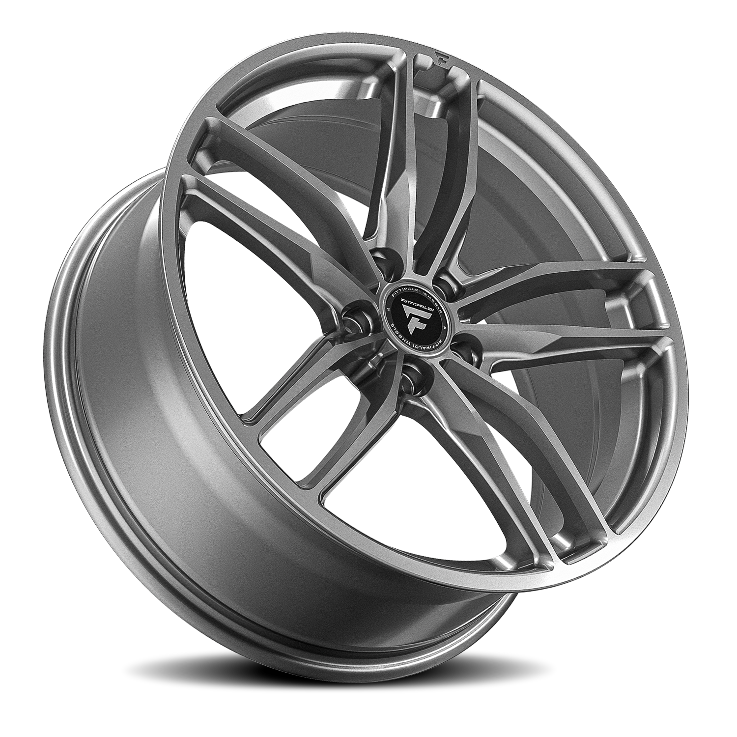 Fittipaldi Street 361 20x8.5" 5x112mm 66.6mm CB +35mm Gloss Silver