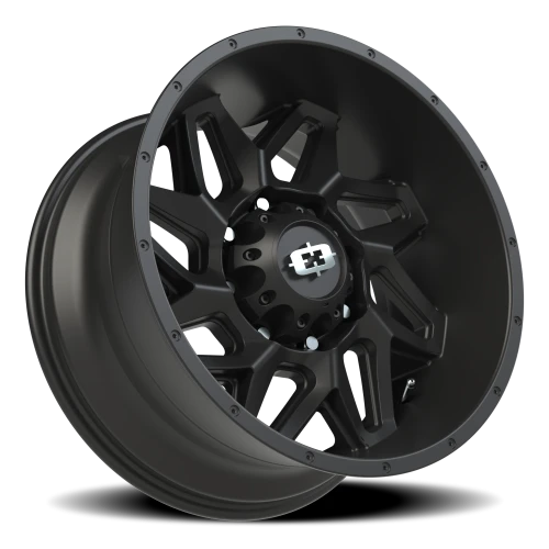 Vision 361 20x10 -25 8x180mm 124.2mm Satin Black