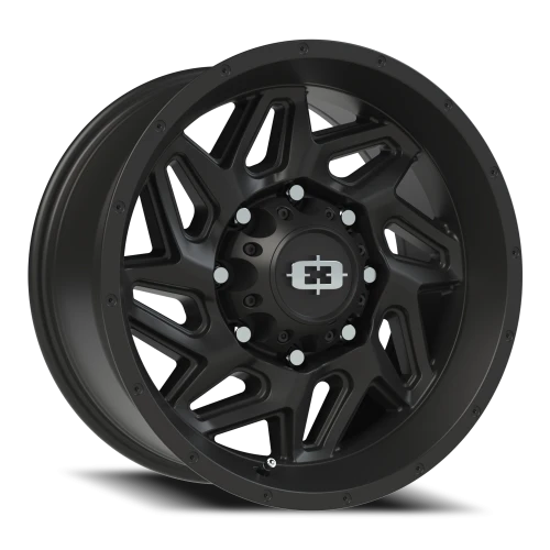 Vision 361 18x9 +12 8x180mm 124.2mm Satin Black