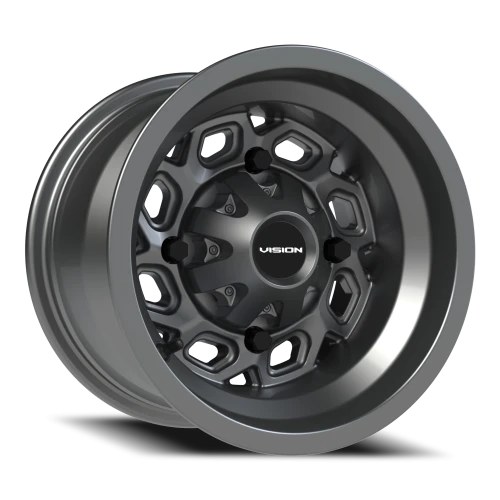 Vision 361 12x8 -10 4x136mm 110.5mm Gunmetal