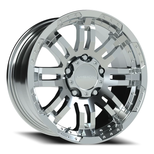 Vision 375 17x8.5 +18 5x139.7mm 108mm Chrome