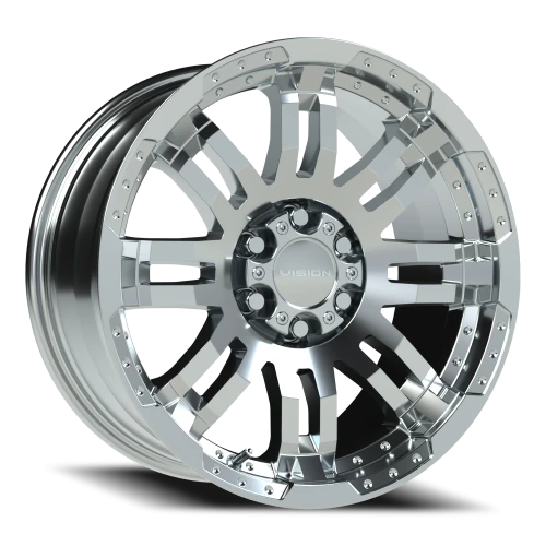 Vision 375 17x8.5 +18 6x114.3mm 73mm Chrome