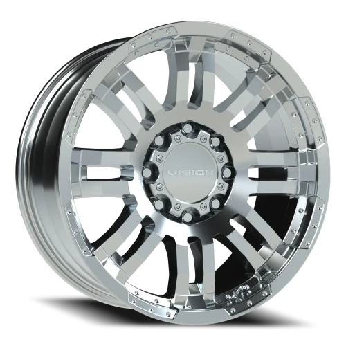 Vision 375 20x9 +18 8x165.1mm 125.2mm Chrome