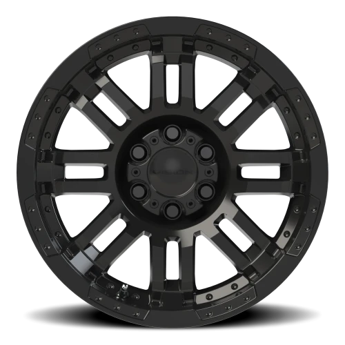 Vision 375 16x8 +12 6x114.3mm 71.5mm Gloss Black