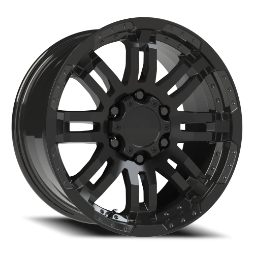 Vision 375 17x8.5 +25 6x139.7mm 106.2mm Gloss Black