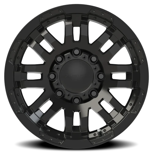 Vision 375 17x8.5 +18 8x165.1mm 125.2mm Gloss Black