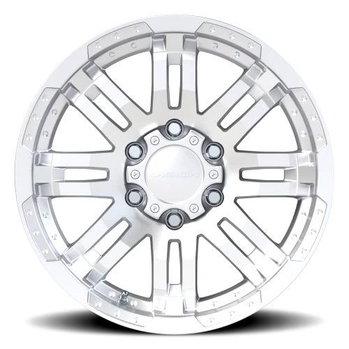 Vision 375 17x8.5 +25 6x139.7mm 106.2mm Silver