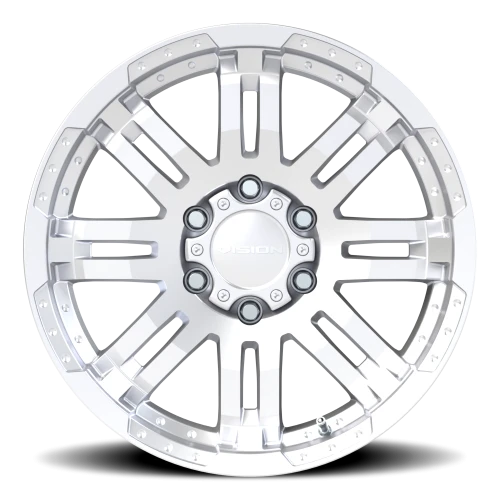 Vision 375 18x8.5 +18 6x139.7mm 106.2mm Silver