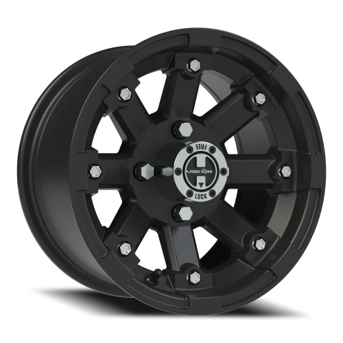 Vision 393 12x7 +3 4x101.6mm 69.85mm Matte Black