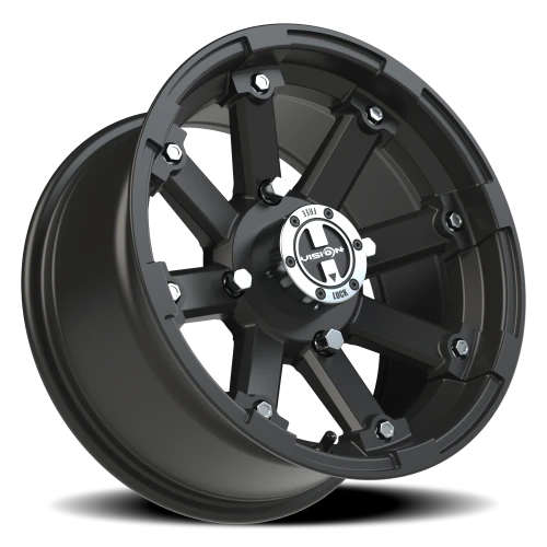 Vision 393 14x7 +3 4x136mm 110.5mm Matte Black