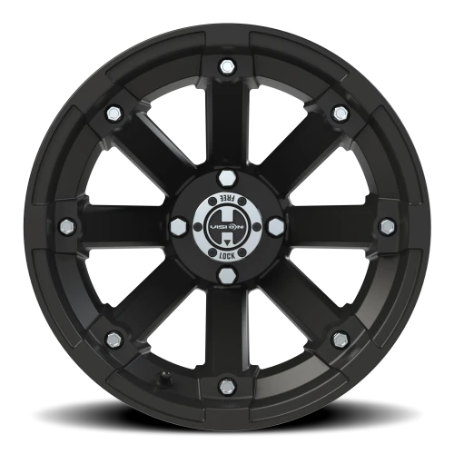 Vision 393 14x8 -61 4x110mm 86mm Matte Black