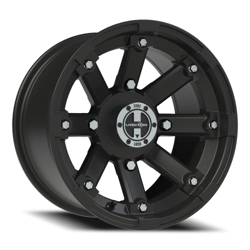 Vision 393 14x8 -10 4x156mm 131.1mm Matte Black