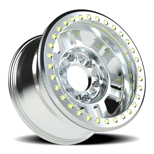 Vision 398 FBL 17x9.5 -18 6x165.1mm 110mm Machined Machined Machined Ring