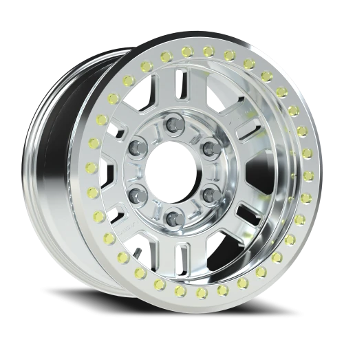 Vision 398 FBL 17x9.5 -18 6x165.1mm 110mm Machined Machined Machined Ring