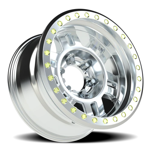 Vision 398 17x9.5 -44 6x139.7mm 110mm Machined Machined Machined Beadlock Ring
