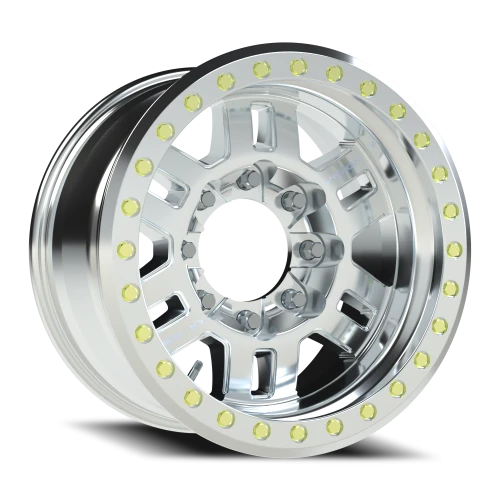Vision 398 17x9.5 -32 8x165.1mm 130.8mm Machined Machined Machined Beadlock Ring