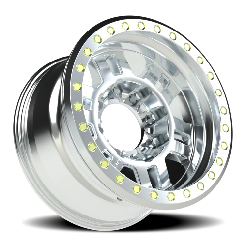 Vision 398 17x9.5 -32 8x165.1mm 130.8mm Machined Machined Machined Beadlock Ring