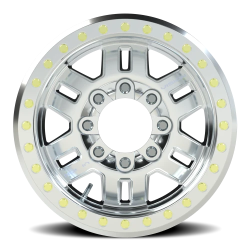 Vision 398 17x9.5 -32 8x165.1mm 130.8mm Machined Machined Machined Beadlock Ring